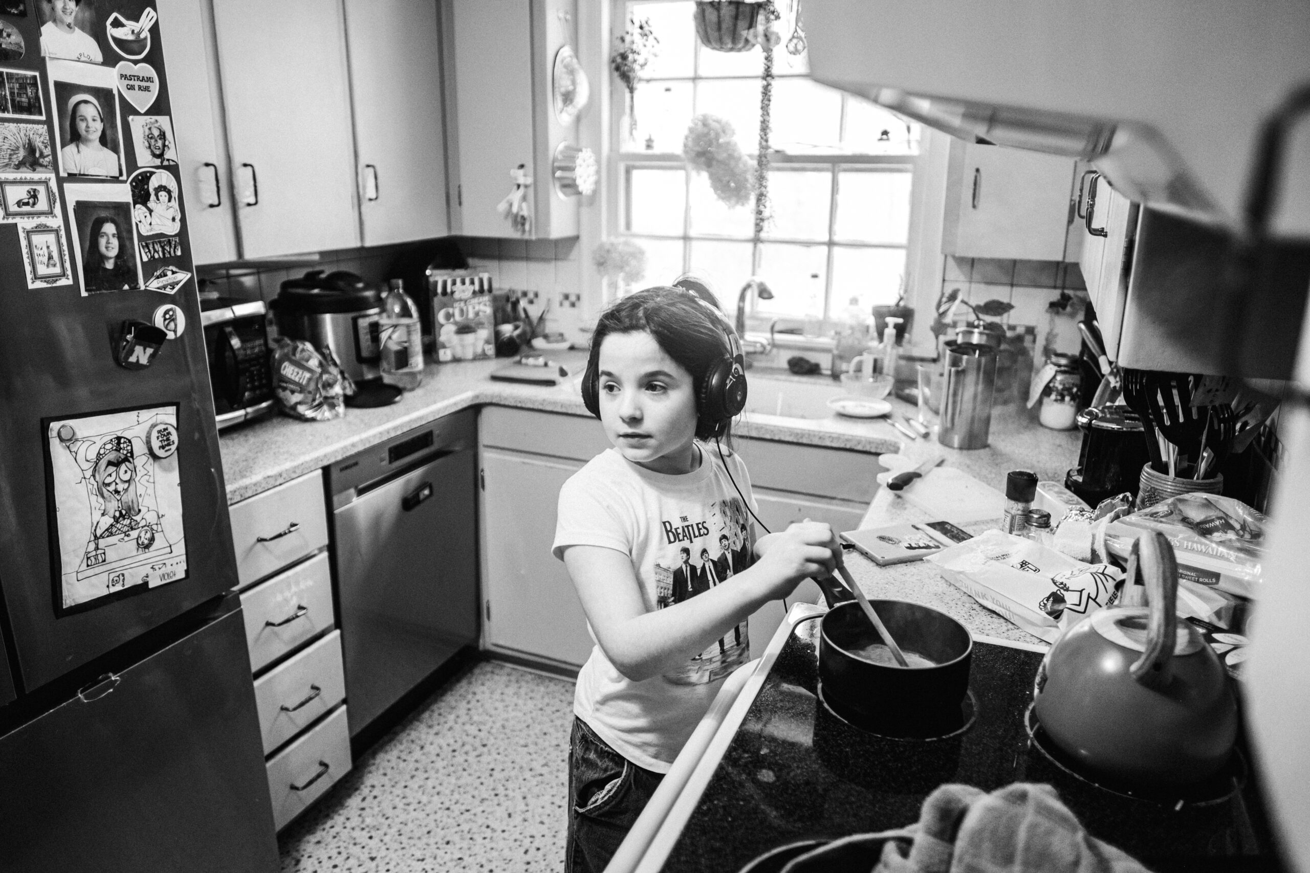 Mac and Cheese, art, black and white, fujifilm x-pro3